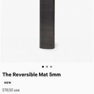 Lululemon 5mm Reversible Mat